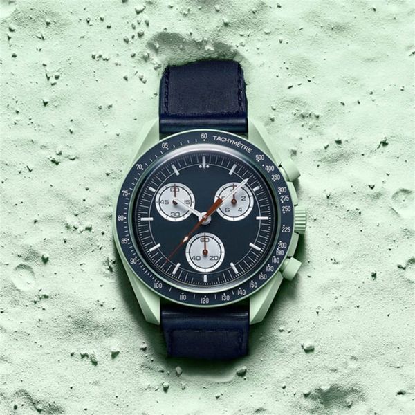 bioceramic moon mens planet watches high-quality full function chronograph watch mission to mercury 42mm nylon designer watches quartz clock, Slivery;golden
bioceramic moon mens planet watches high-quality full function chronograph watch mission to mercury 42mm nylon designer watches quartz clock, Slivery;golden
