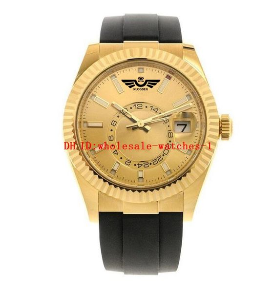 11 style classic men's watch sky 326238 42mm gold dial automatic mechanical watches rubber strap luminous wristwatches, Slivery;brown
11 style classic men's watch sky 326238 42mm gold dial automatic mechanical watches rubber strap luminous wristwatches, Slivery;brown