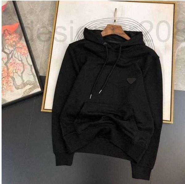 men's hoodies & sweatshirts designer men fashion streetwear with triangle badge mens womens loose solid color long sleeve 5try, Black
men's hoodies & sweatshirts designer men fashion streetwear with triangle badge mens womens loose solid color long sleeve 5try, Black