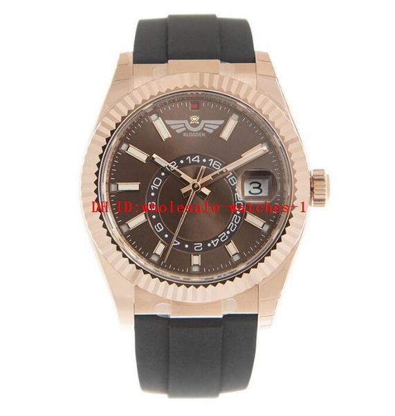 11 style classic men's watch sky 326235 42mm brown dial automatic mechanical watches rubber strap luminous wristwatches, Slivery;brown
11 style classic men's watch sky 326235 42mm brown dial automatic mechanical watches rubber strap luminous wristwatches, Slivery;brown