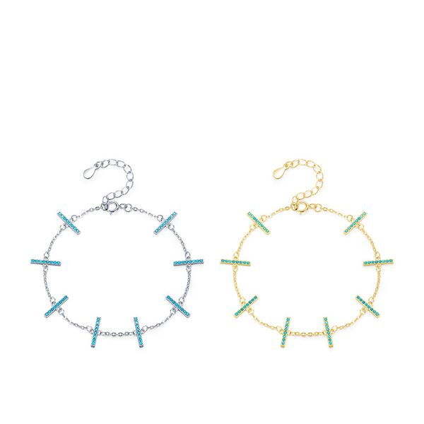 chain bracelet fashion trend act the role ofing is tasted metal a bracelet niche design turquoise female sterling silver, Black
chain bracelet fashion trend act the role ofing is tasted metal a bracelet niche design turquoise female sterling silver, Black