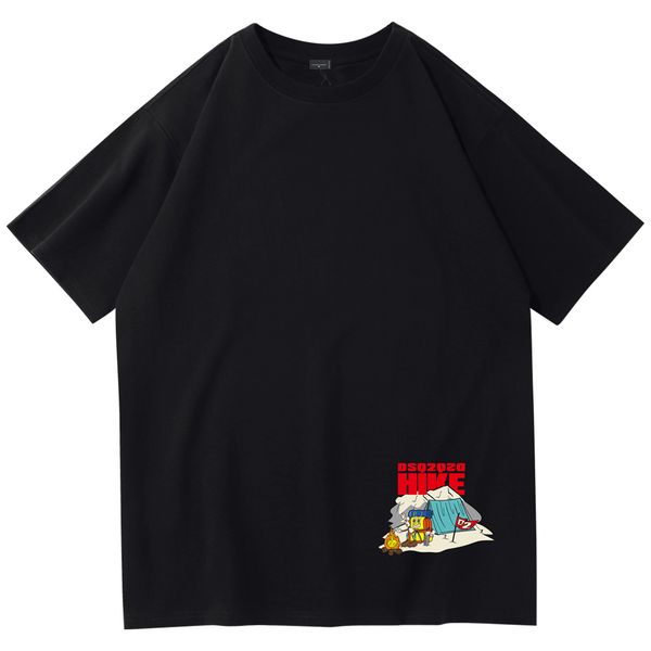 dsq cotton cloth men's summer trend all-cotton casual print ironing short-sleeved t-shirt outdoor youth top, White;black
dsq cotton cloth men's summer trend all-cotton casual print ironing short-sleeved t-shirt outdoor youth top, White;black