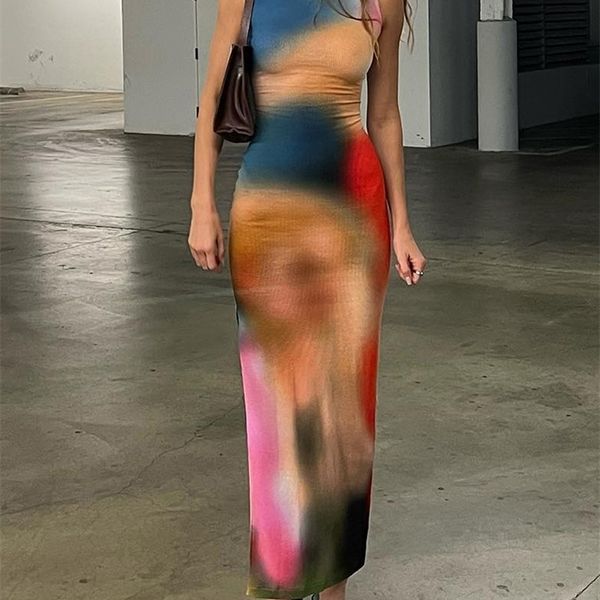 party dresses sleeveless backless maxi dres summer bodycon elegant tie dye outfits ladies birthday club sundress 230107, White;black
party dresses sleeveless backless maxi dres summer bodycon elegant tie dye outfits ladies birthday club sundress 230107, White;black