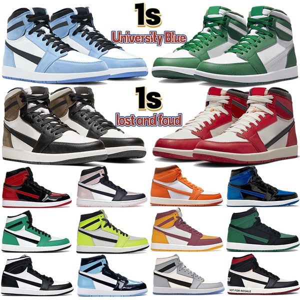 mens 1 high og 1s basketball shoes jumpman lost and found university blue patent bred gorge green dark mocha starfish black white pale ivory
mens 1 high og 1s basketball shoes jumpman lost and found university blue patent bred gorge green dark mocha starfish black white pale ivory