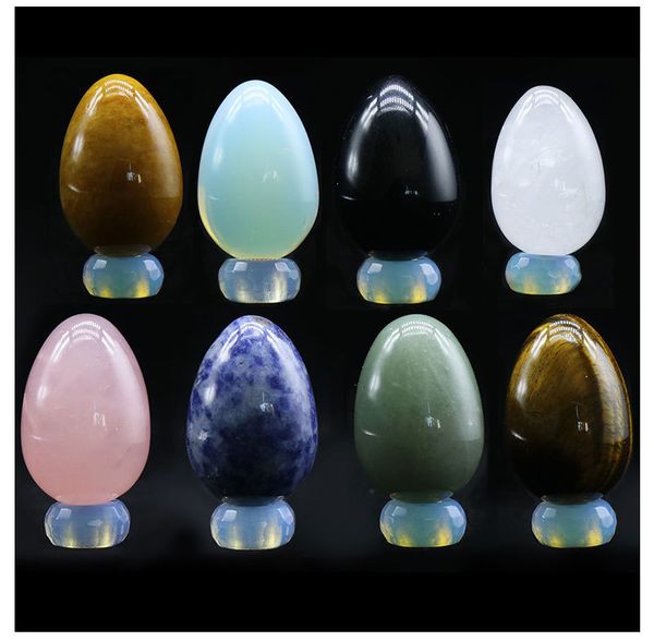 easter ornament 30mm egg shape crystal natural stone craft jewelry chakra reiki healing energy protection decoration gift, Black
easter ornament 30mm egg shape crystal natural stone craft jewelry chakra reiki healing energy protection decoration gift, Black