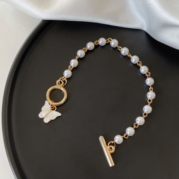 other bracelets fashion vintage butterfly pearl pendant ladies girl elegant trend charm festive birthday friends gift jewelry 230107, Golden;silver
other bracelets fashion vintage butterfly pearl pendant ladies girl elegant trend charm festive birthday friends gift jewelry 230107, Golden;silver