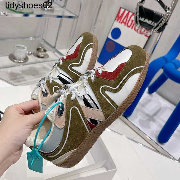 yang mi's color blocking flat bottomed forrest gump shoes for women ganni's new shallow mouth lace up casual sports moral training, Black
yang mi's color blocking flat bottomed forrest gump shoes for women ganni's new shallow mouth lace up casual sports moral training, Black