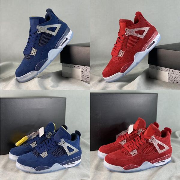 4s michigan wolverines basketball shoes red suede splash-ink sneaker crystal bottom
4s michigan wolverines basketball shoes red suede splash-ink sneaker crystal bottom