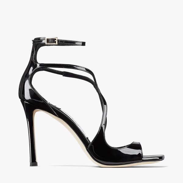 amina muaddi heel woman sandal summer high heels square toe azia 95mm black patent leather sandals double strap luxury brand design with box
amina muaddi heel woman sandal summer high heels square toe azia 95mm black patent leather sandals double strap luxury brand design with box