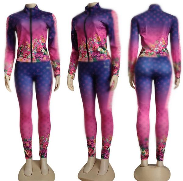 23ss spring new women's tracksuits luxury brand fashion casual sports designer tracksuits 2 piece set j2623, Gray
23ss spring new women's tracksuits luxury brand fashion casual sports designer tracksuits 2 piece set j2623, Gray