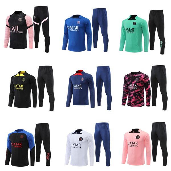 psgs messis tracksuit football jerseys training suit jersey soccer tuta maillot survetement foot futbol chandal jogging 2022 2023 men kids k, Black
psgs messis tracksuit football jerseys training suit jersey soccer tuta maillot survetement foot futbol chandal jogging 2022 2023 men kids k, Black