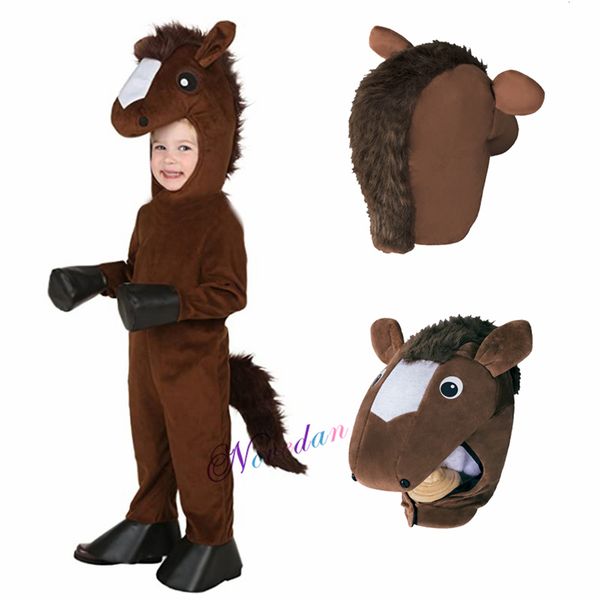 special occasions kids brown horse mask costume outfit girls boys party role play dress up jumpsuit child halloween animals cosplay suit 230, Blue
special occasions kids brown horse mask costume outfit girls boys party role play dress up jumpsuit child halloween animals cosplay suit 230, Blue