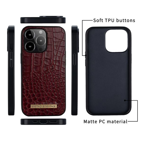 crocodile texture leather phone cases for iphone 12 13 14 pro max 14 plus luxury business phone cover
crocodile texture leather phone cases for iphone 12 13 14 pro max 14 plus luxury business phone cover