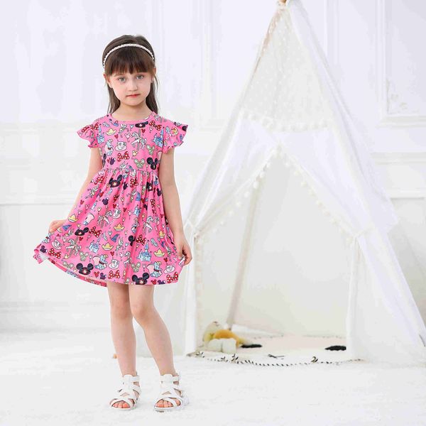 girl's dresses selling baby girls summer cartoon dress children dress girls boutique summer clothing for party and trip t230106, Red;yellow
girl's dresses selling baby girls summer cartoon dress children dress girls boutique summer clothing for party and trip t230106, Red;yellow