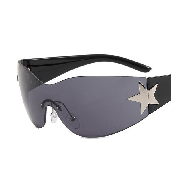 sungod glasses fashion leisure outdoor rimless pentagram one-piece sunglasses for women eyeglass new style spice girl sunshade mens shades p, White;black
sungod glasses fashion leisure outdoor rimless pentagram one-piece sunglasses for women eyeglass new style spice girl sunshade mens shades p, White;black