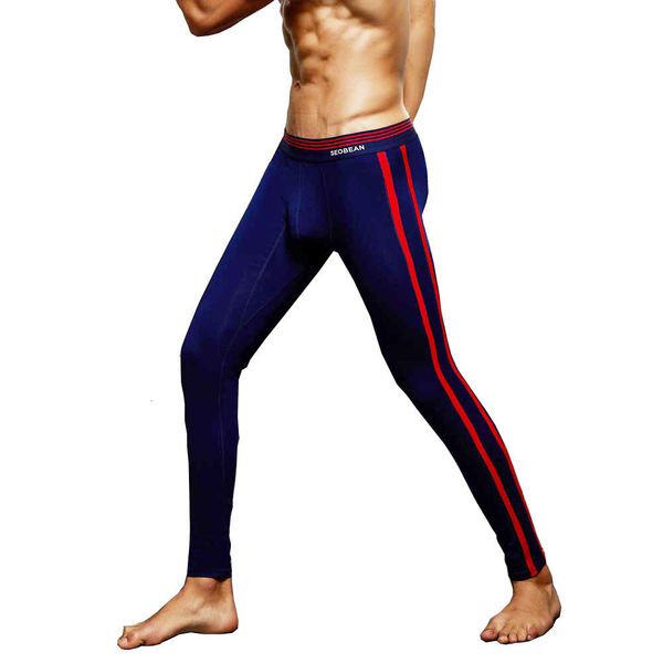 men's thermal underwear winter warm cotton long johns pants pouch men legging tight pajama bottom sleep pant low rise 230109, Black;white
men's thermal underwear winter warm cotton long johns pants pouch men legging tight pajama bottom sleep pant low rise 230109, Black;white