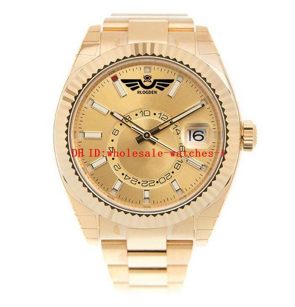 11 style classic men's watch sky 326935 42mm champagne dial automatic mechanical watches gold luminous wristwatches, Slivery;brown
11 style classic men's watch sky 326935 42mm champagne dial automatic mechanical watches gold luminous wristwatches, Slivery;brown