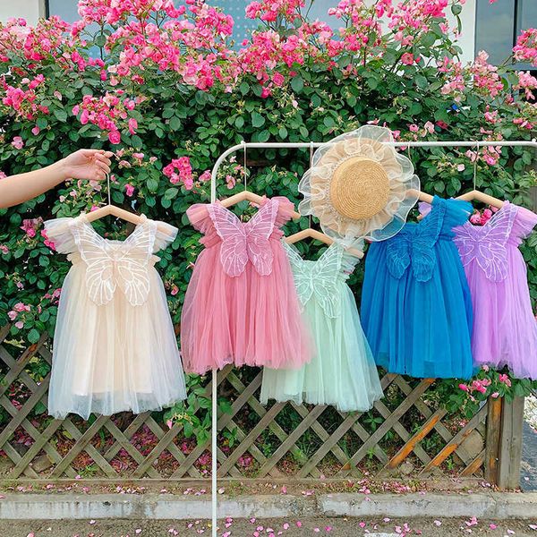 girl's dresses butterfly wings girls mesh dress 2022 summer new female baby birthday party dresses candy color fairy puffy princess dre, Red;yellow
girl's dresses butterfly wings girls mesh dress 2022 summer new female baby birthday party dresses candy color fairy puffy princess dre, Red;yellow