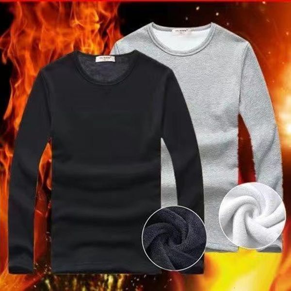 men's thermal underwear 2pcs mens winter warm long sleeve casual o neck velvet plus thick slim bottoming shirt for 100kg 230109, Black;white
men's thermal underwear 2pcs mens winter warm long sleeve casual o neck velvet plus thick slim bottoming shirt for 100kg 230109, Black;white