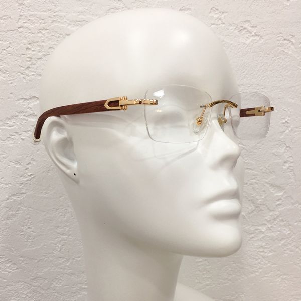 wood rimless 0052 frame sunglasses glasses optical glasses frame rectangular eyeglasses men fashion sunglasses frames with box, Black
wood rimless 0052 frame sunglasses glasses optical glasses frame rectangular eyeglasses men fashion sunglasses frames with box, Black