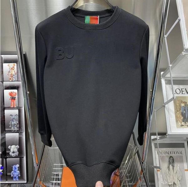mens sweater designer hoodie bby burbe letters embossed long sleeve tshirt cotton round neck sweatshirt men women sweaters loose pullover co, Black
mens sweater designer hoodie bby burbe letters embossed long sleeve tshirt cotton round neck sweatshirt men women sweaters loose pullover co, Black