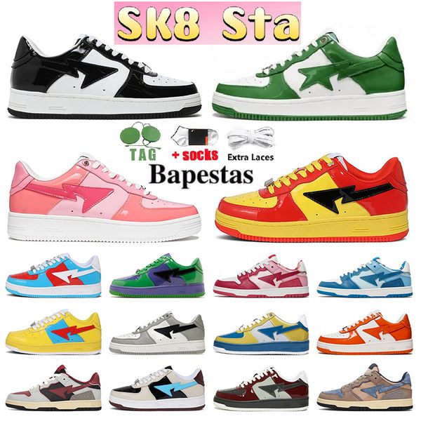 casual shoes bapestas sk8 men womens a sta low abc camo stars white green red black yellow pink mens sports sneakers platform shoe khur
casual shoes bapestas sk8 men womens a sta low abc camo stars white green red black yellow pink mens sports sneakers platform shoe khur