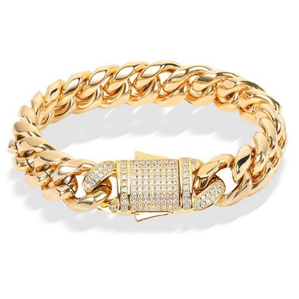 14k cuban link chain gold plated stainless steel bracelet diamond miami hip hop necklace, Golden;silver
14k cuban link chain gold plated stainless steel bracelet diamond miami hip hop necklace, Golden;silver