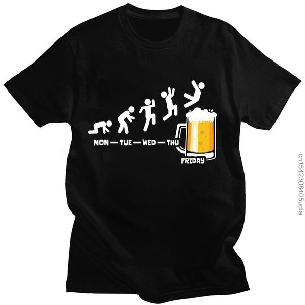 men's tshirts week craft beer t shirt funny men short sleeve tshirt cotton mans tshirt mens drunk tee alcohol drinking 230109, White;black
men's tshirts week craft beer t shirt funny men short sleeve tshirt cotton mans tshirt mens drunk tee alcohol drinking 230109, White;black