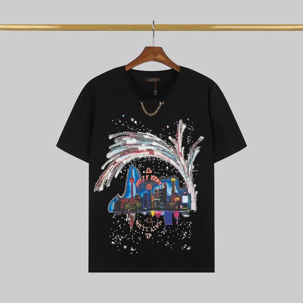 men's t-shirt designer luxury men's t-shirt summer round neck sweat absorbing short sleeve outdoor breathable cotton print fashion, White;black
men's t-shirt designer luxury men's t-shirt summer round neck sweat absorbing short sleeve outdoor breathable cotton print fashion, White;black