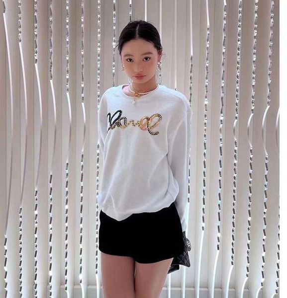 23s new women's sweaters fashion casual luxury brand designer sweaters, White;black
23s new women's sweaters fashion casual luxury brand designer sweaters, White;black