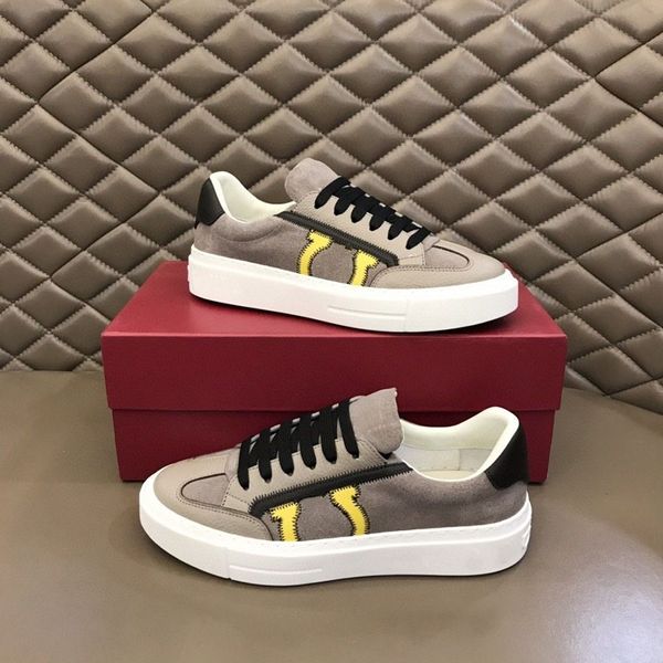 2023 new men's fashion leather sneakers ferragamos designer men shoes daily casual shoes embroidered pattern m9hy0000000002, Black
2023 new men's fashion leather sneakers ferragamos designer men shoes daily casual shoes embroidered pattern m9hy0000000002, Black