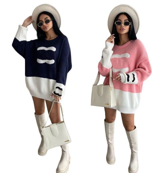 23ss new women's sweaters fashion long sleeve knitwear women designer sweaters, White;black
23ss new women's sweaters fashion long sleeve knitwear women designer sweaters, White;black