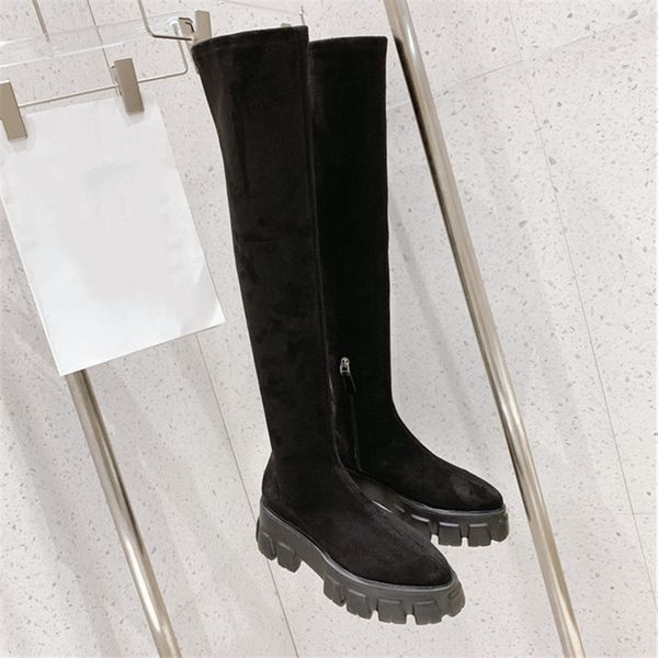 women patent leather thigh-high boots casual fashion thick bottom elastic velvet boot size 35-39, Black
women patent leather thigh-high boots casual fashion thick bottom elastic velvet boot size 35-39, Black