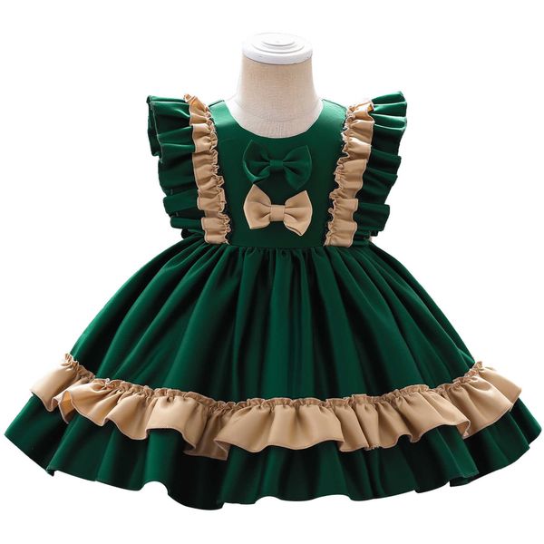 girl's dresses spring and autumn new lolita one year old princess dress lovely sweet butterfly wedding fireworks children's birthd, Red;yellow
girl's dresses spring and autumn new lolita one year old princess dress lovely sweet butterfly wedding fireworks children's birthd, Red;yellow