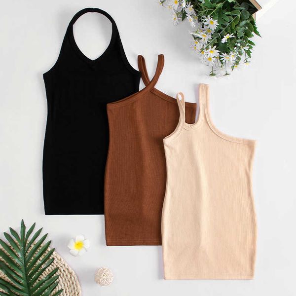 girl's dresses summer girls dress baby dress kids vestidos children clothes fashion streetwear rib knit halter crop 4-7y t230106, Red;yellow
girl's dresses summer girls dress baby dress kids vestidos children clothes fashion streetwear rib knit halter crop 4-7y t230106, Red;yellow
