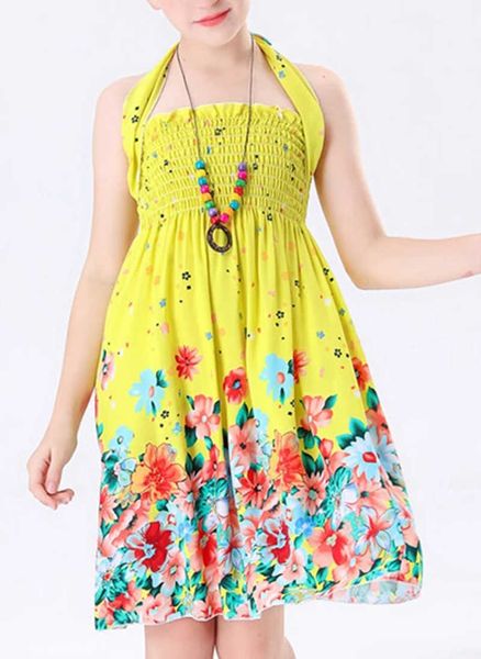 girl's dresses new cotton silk children's two-wear bow print summer beach party fashion cool and breathable girls beach princess d, Red;yellow
girl's dresses new cotton silk children's two-wear bow print summer beach party fashion cool and breathable girls beach princess d, Red;yellow