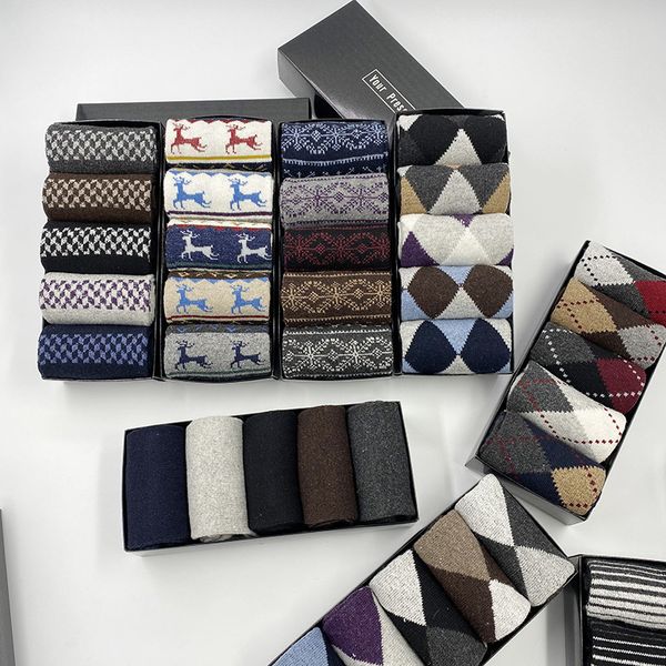 men s socks box gift fashion 5 pairs lot casual cotton male boy business keep warm 230107, Black
men s socks box gift fashion 5 pairs lot casual cotton male boy business keep warm 230107, Black
