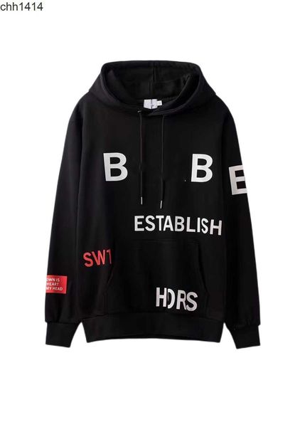 designer men's hoodies luxury woman's hooded sweatshirts letter burbrerys reflective clothes winter warm sweater aesthetic pullove, Black
designer men's hoodies luxury woman's hooded sweatshirts letter burbrerys reflective clothes winter warm sweater aesthetic pullove, Black