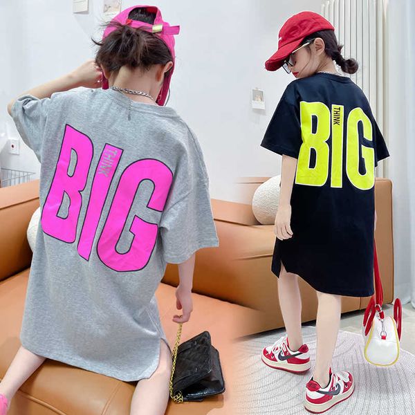 girl's dresses summer girls clothes t-shirt dresses cotton letter big tees dress long t-shirts casual t shirt loose sweatshirt vestidos, Red;yellow
girl's dresses summer girls clothes t-shirt dresses cotton letter big tees dress long t-shirts casual t shirt loose sweatshirt vestidos, Red;yellow