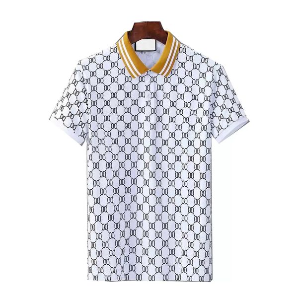 mens designer polo shirts casual t shirtslettersprint cotton breathable lapel fashion sports polos m-xxxl, White;black
mens designer polo shirts casual t shirtslettersprint cotton breathable lapel fashion sports polos m-xxxl, White;black