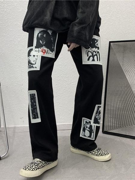 pants goth punk black patch wide leg pant baggy high street trousers anime straight bottoms streetwear women clothes comfort
pants goth punk black patch wide leg pant baggy high street trousers anime straight bottoms streetwear women clothes comfort