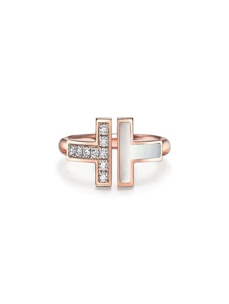 the new double tshaped opening 925 sterling silver band rings 11with original logo fashion woman jewelry7024466
the new double tshaped opening 925 sterling silver band rings 11with original logo fashion woman jewelry7024466