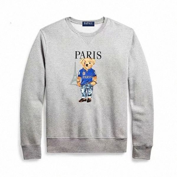 rl designer mens hoodies sweatshirts bear polo pullover plush cartoon long sleeved hoodie loose round neck printing y2oy#, Black
rl designer mens hoodies sweatshirts bear polo pullover plush cartoon long sleeved hoodie loose round neck printing y2oy#, Black