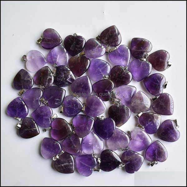 charms love heart stone beads pendants 20mm wholesale natural amethysts for diy jewelry making women gift drop delivery findings comp otpry, Bronze;silver
charms love heart stone beads pendants 20mm wholesale natural amethysts for diy jewelry making women gift drop delivery findings comp otpry, Bronze;silver