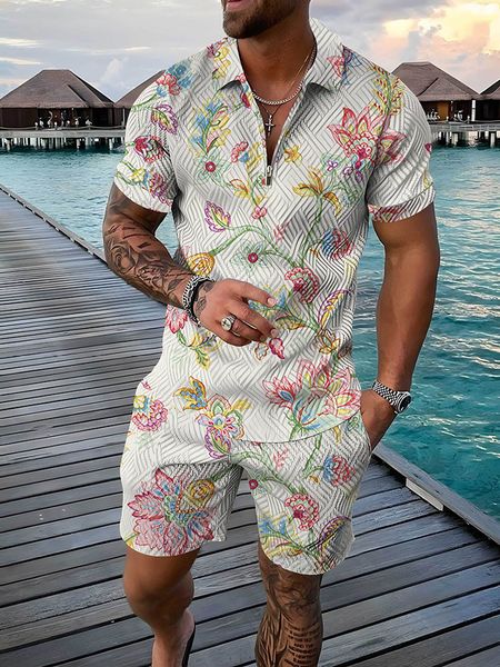 men s tracksuits tracksuit summer short sleeve polo shirt and shorts suit two piece set male golf sport gym clothing streetwear for men 2301, Gray
men s tracksuits tracksuit summer short sleeve polo shirt and shorts suit two piece set male golf sport gym clothing streetwear for men 2301, Gray