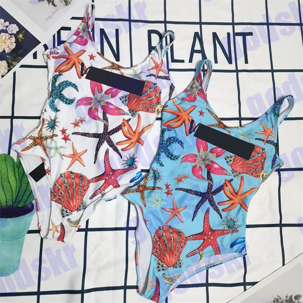 starfish pattern swimwear womens one piece swimsuit letter logo bathing suit classic backless bikini multi color, White;black
starfish pattern swimwear womens one piece swimsuit letter logo bathing suit classic backless bikini multi color, White;black