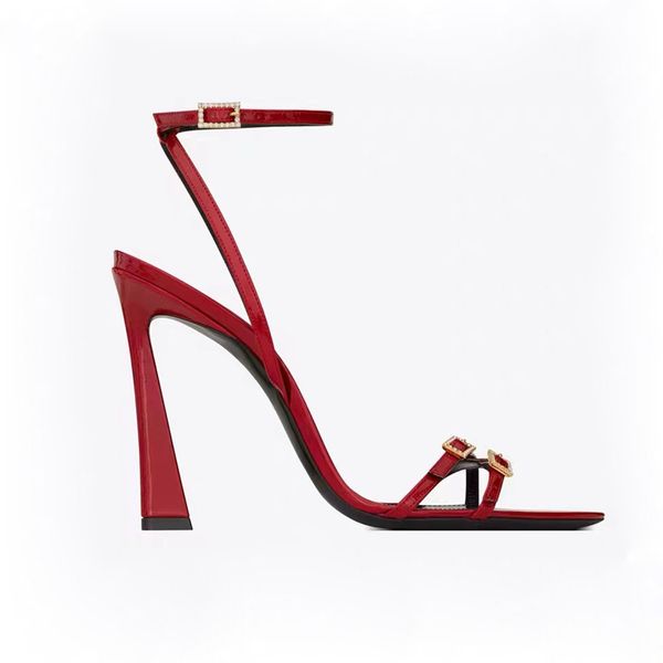 new stiletto heels sandals luxury designer narrow band water drill buckle decorative stilettos11cm super high ankle strap evening shoes wome, Black
new stiletto heels sandals luxury designer narrow band water drill buckle decorative stilettos11cm super high ankle strap evening shoes wome, Black
