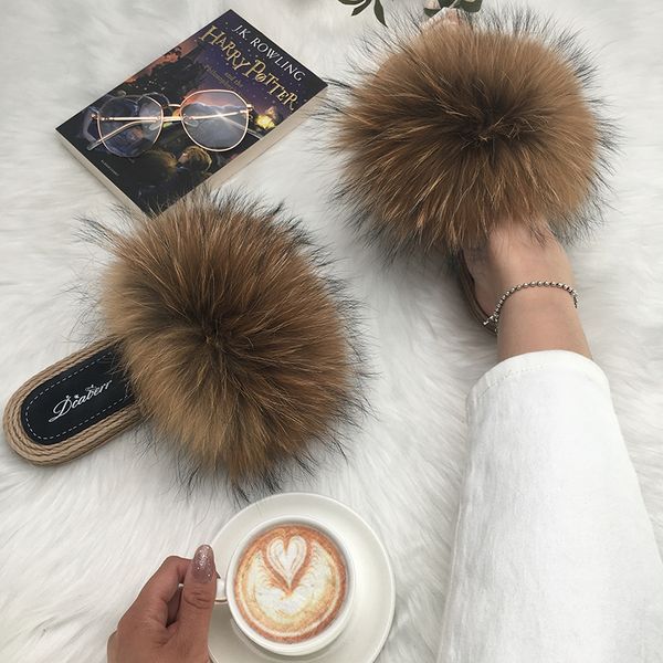 slippers real fur slides summer women faux espadrilles ladies fluffy flip flops luxury furry sandals shoes 36 37 38 39 40 230109, Black
slippers real fur slides summer women faux espadrilles ladies fluffy flip flops luxury furry sandals shoes 36 37 38 39 40 230109, Black
