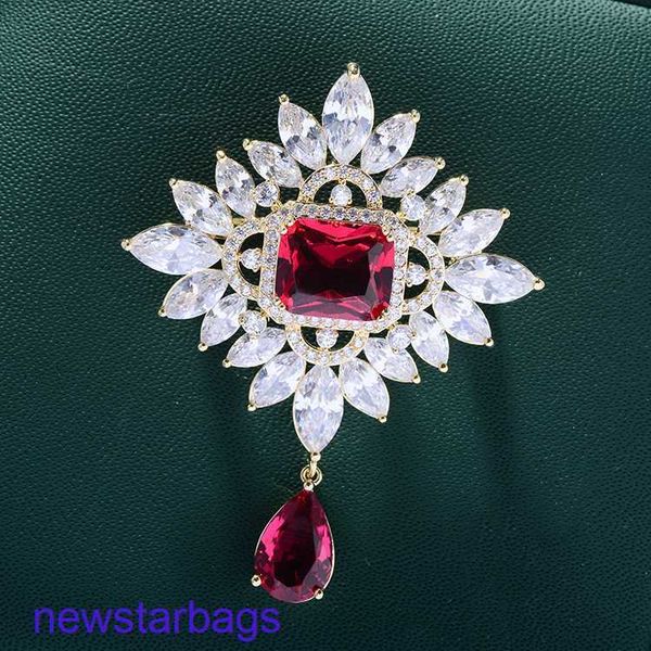 manufacturer gift wholesale court style medal zircon brooch elegant temperament water drop accessories women's fashion, Gray
manufacturer gift wholesale court style medal zircon brooch elegant temperament water drop accessories women's fashion, Gray