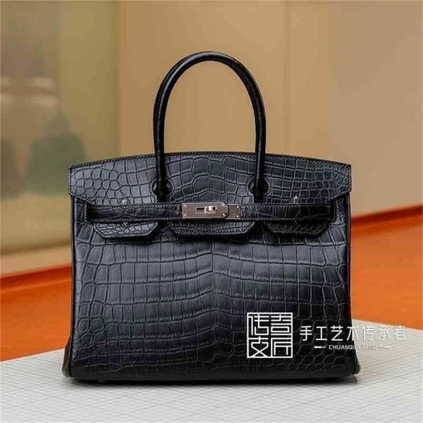 herme birkin bags platium women handmade designer deigner handbag pure nile crocodile kin black matte bk30cm ilver buckle bb have logo
herme birkin bags platium women handmade designer deigner handbag pure nile crocodile kin black matte bk30cm ilver buckle bb have logo